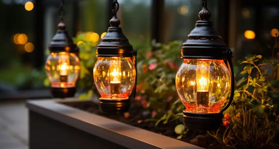 Solar Garden Lamps - Mitra Power Solutions